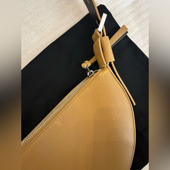 ALLSAINTS Half Moon Leather Crossbody Bag - Picture 6 of 8